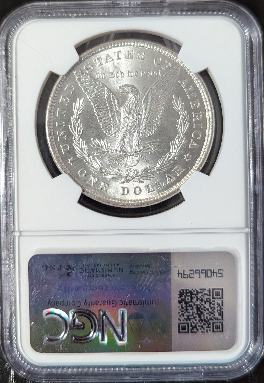 1878-P 8 TF Morgan Silver Dollar, NGC MS63 Uncirculated