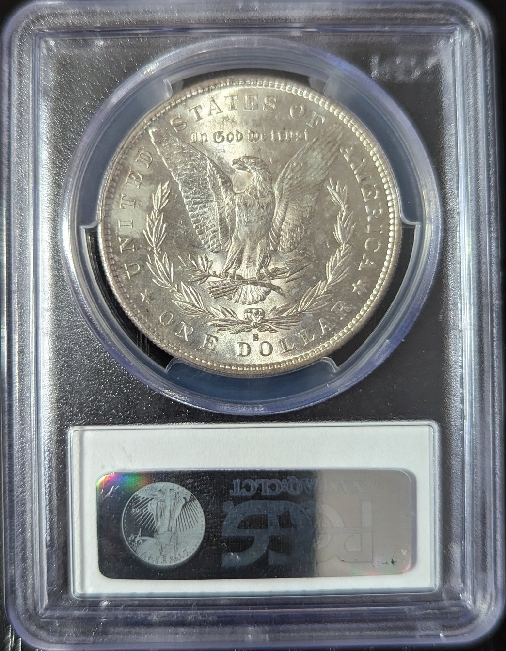 1891-S Morgan Silver Dollar, PCGS MS63 Uncirculated