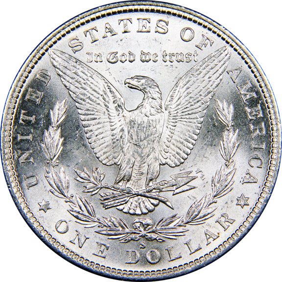 1885-S Morgan Silver Dollar, Choice Uncirculated