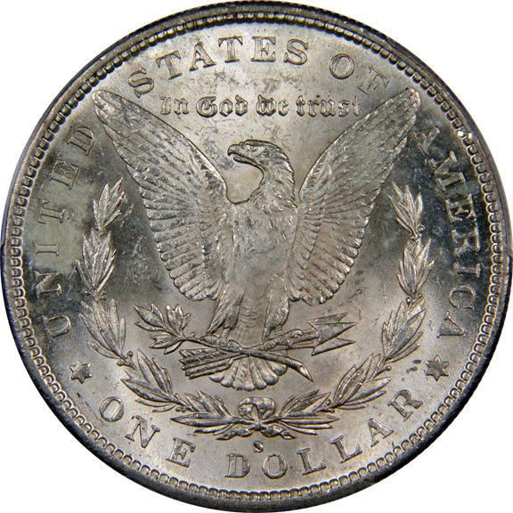 1891-S Morgan Silver Dollar, PCGS MS63 Uncirculated